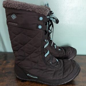 Columbia Minx Mid II Omni-Heat waterproof boots Black, Size 4